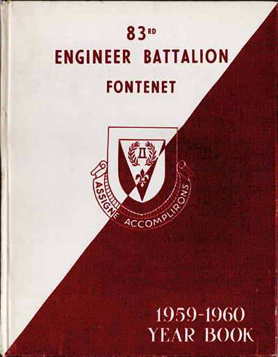 COB 83RD ENGR CONSTR スタジャン　France USAREUR Units & Kasernes, 1945 - 1989